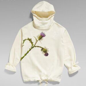 G-Star Women Thistle Anorak Oversized hoodie, white, size XS
